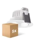 Lot 5x Ledvance LED  SPOT ADJUST Aluminium  8W 680lm 36D - 930 Blanc Chaud | Diamètre 68mm - IP20 - Meilleur Rendu Des Couleurs -  Dimmable