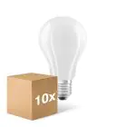 Lot 10x Ledvance Classic LED E27 Poire Filament Dépolie 17W 2452lm - 840 Blanc Froid | Équivalent 150W
