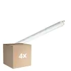 Lot 4x Philips Réglette LED Étanche CoreLine WT120C Gen2 57W 8000lm - 840 Blanc Froid | 150cm