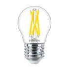 Philips MASTER LED E27 Boule Filament Claire 3.5W 470lm - 922-927 Dim To Warm | Meilleur Rendu Des Couleurs - Dimmable - Équivalent 40W