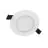 Ledvance Downlight Slim Alu Wit 8W 800lm 90D - 830 Warm Wit | Zaagmaat 100IP44 