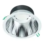 Philips LED Downlight Coreline DN142B Aluminium Wit 11W 1200lm 60D - 830 Warm Wit | Zaagmaat 155mm - IP20 - UGR